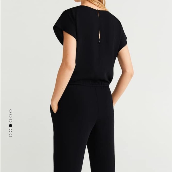 Mango flowy long jumpsuit New wrinkly-resistant - Picture 2 of 9